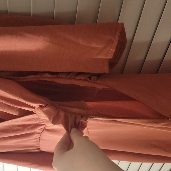 Mauve faux wrap mini - Picture 4 of 4